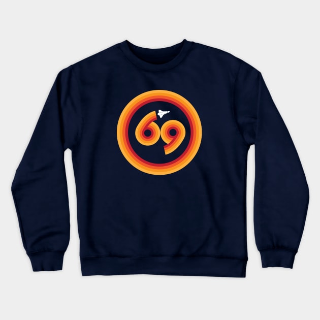 1969 Crewneck Sweatshirt by modernistdesign